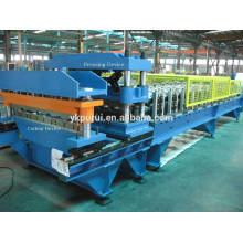 Professionelle Farbe Stahl Dachziegel Roll Forming Machine